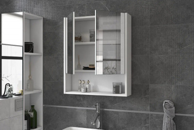 Зеркальный шкаф в ванную Vigo Urban 60 zsh.URB.60 белый