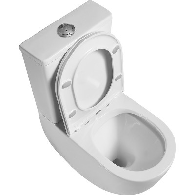 Унитаз напольный компакт D&K Matrix DT1397016 с бачком микролифт