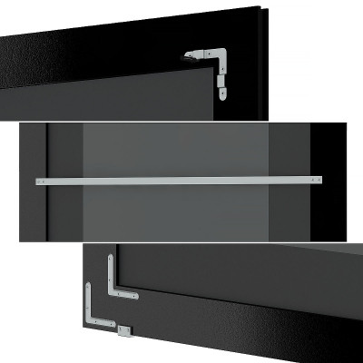 Зеркало напольное Evoform ExclusiveG Floor 205х85 BY 6333 с гравировкой в багетной раме Барокко золото 106 мм