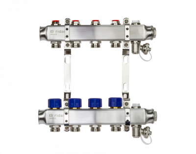 Коллекторная группа SSM-R без расходомеров, с кронштейнами, Ридан 088U0976R