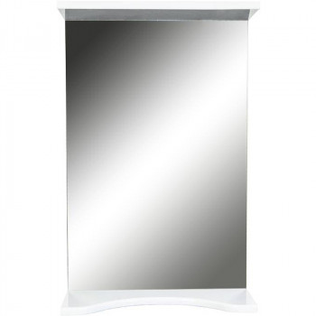 Зеркало настенное в ванную Orange Стандарт St-55ZE белое