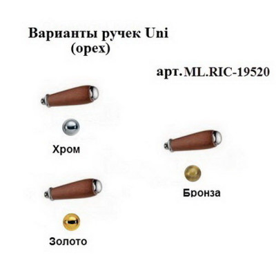 MIGLIORE Oxford 19160 смеситель для душа встраиваемый, хром/золото