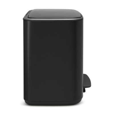 Brabantia Bo 121463 мусорный бак с педалью 36 л, черный матовый