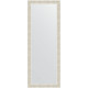 Зеркало настенное Evoform Definite 144х54 BY 0718 в багетной раме Травленое серебро 59 мм  (BY 0718)