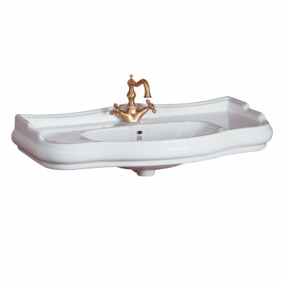 MIGLIORE BELLA 30331 раковина консоль, керамика, белый