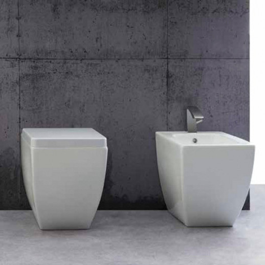 CERAMICA ALA SIMPLY 26VS/P унитаз напольный 35 см х 52 см, белый