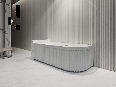 Акриловая ванна Abber 150х75 AB9412-1.5 L без г-ажа угловая 210 л