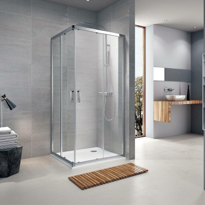 Душевой угол Koller Pool Grace 120X80 G12080SC пр-ль хром стекло прозрачное