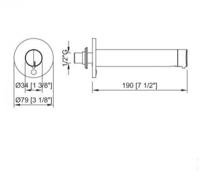 Диспенсер для мыла сенсорный Nofer Evomatic 03313.B из латуни настенный 1500 мл глянец