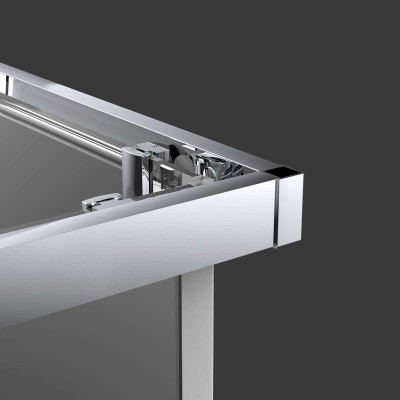 Душевой уголок Vincea Alpha VSS-3AL800MT 800х800 хром стекло текстурное