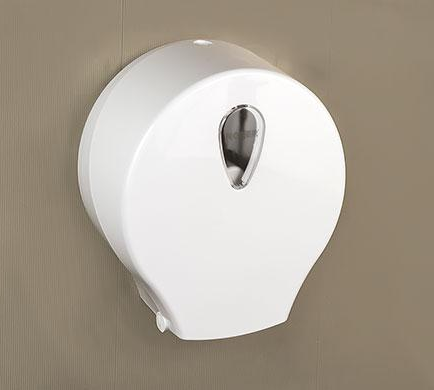 Диспенсер туалетной бумаги NOFER Classic 05005.W, пластик/белый