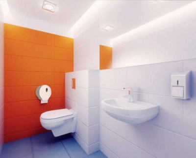 Диспенсер туалетной бумаги NOFER Classic 05005.W, пластик/белый