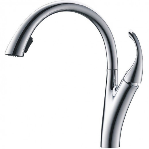 Смеситель для кухни Haiba HB70180 (латунь) хром