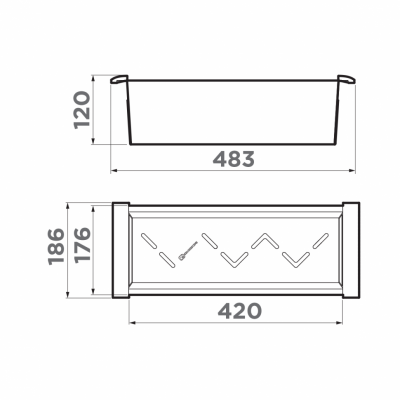 Коландер OMOIKIRI CO-04-IN (4999022)
