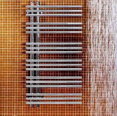 Zehnder Yucca Asymmetric YAE 50-90 полотенцесушитель электрический (L/R), нержавеющая сталь, 103,2см x 47,8см