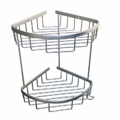 GFmark 75060 / 75061 / 75062 полка-решетка угловая овальная, алюминий