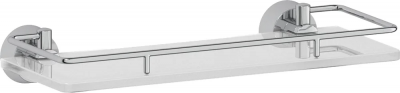 Полка с держателями 30 FBS Vizovice VIZ 013 матовое стекло, хром
