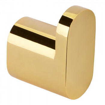 Крючок одинарный LN 50 DO для полотенец золото глянцевое REMER (LN50DO)