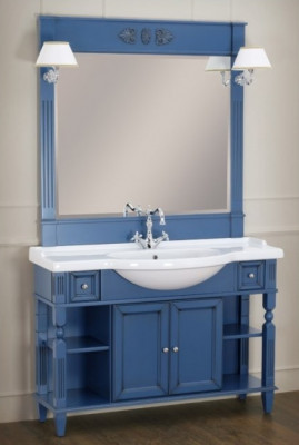 Тумба под раковину Migliore Kantri 120 26728 синяя