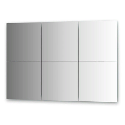 Зеркальная плитка Evoform Refractive 40х40 с фацетом 10 мм BY 1509