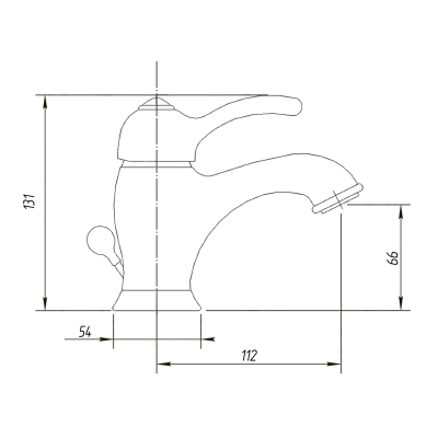 MIGLIORE Lem 25869 смеситель для раковины, бронза