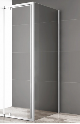 Боковая стенка Cezares VARIANTE-90-FIX-C-Cr 90х195 профиль хром