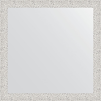 Зеркало настенное Evoform Definite 61х61 BY 3130 в багетной раме Чеканка белая 46 мм