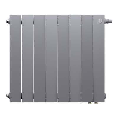 Радиатор Royal Thermo PianoForte 500 Silver Satin VDR80 - 8 секций (RTPNSSVDR8050008)