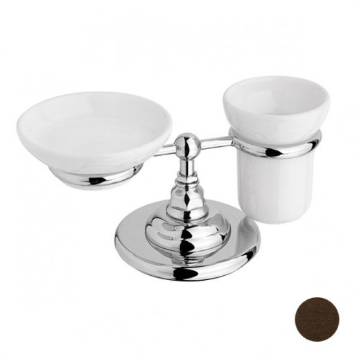 Nicolazzi Classica 1494 DB набор для ванной комнаты настольный, темная бронза