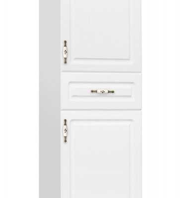 Пенал для ванной Style Line Олеандр-2 36 Люкс белый (ЛС-00000210)