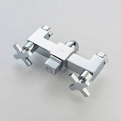 Смеситель для ванны Ledeme L2584 H84 двухвентильный хром