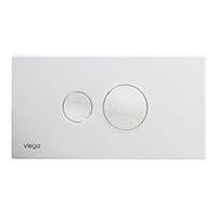 Viega Visign for Life 10 596316 клавиша смыва (пластик), белая