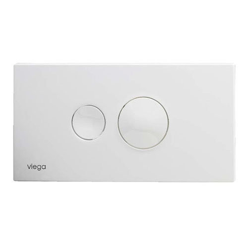 Viega Visign for Life 10 596316 клавиша смыва (пластик), белая
