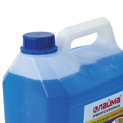 Средство для мытья стекол и зеркал 5 л, ЛАЙМА PROFESSIONAL, 601610