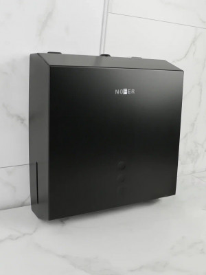 Диспенсер для бумажных полотенец Nofer 04006.N Черный матовый