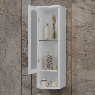 Opadiris Риспекто 30 шкаф одностворчатый, белый матовый