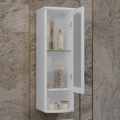 Opadiris Риспекто 30 шкаф одностворчатый, белый матовый