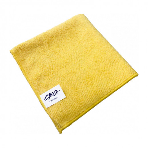 Салфетка 40*40 см микроволокно, 310 гр, желтый