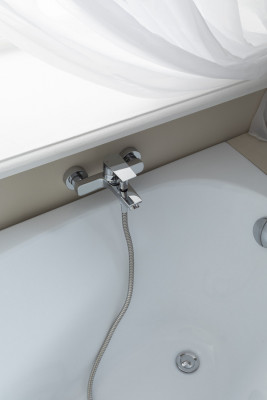 Смеситель для ванны с душем Aquanet Static AF330-20C