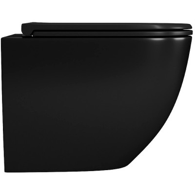 Унитаз D&K Matrix DT1396025 подвесной черный микролифт