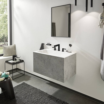 Мыльница подвесная Hansgrohe AddStoris 41746670 (черный матовый)