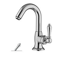 Nicolazzi Cinquanta 3454 CR 75C смеситель для раковины с д/к, хром/ручка El Capitan