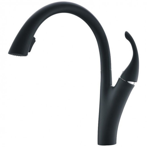 Смеситель для кухни Haiba HB70180-7 (латунь) черный