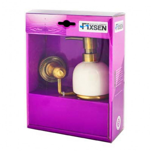 Fixsen RETRO FX-83819 держатель для фена, бронза