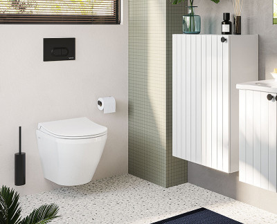 Клавиша смыва Vitra Loop O 740-0511 черная