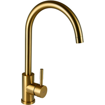Кухонный смеситель Raiber Graceful RPG-012 золото матовое