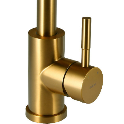 Кухонный смеситель Raiber Graceful RPG-012 золото матовое