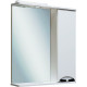 Зеркало со шкафчиком Runo Барселона 65 R 00000001036 с подсветкой белое прямоугольное  (00000001036)