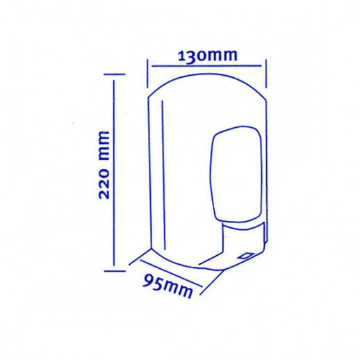 Jofel AITANA AC75000 дозатор для жидкого мыла, белый