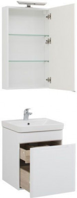 Мебель для ванной Aquanet София 50 белый напольная/подвесная (00203648)